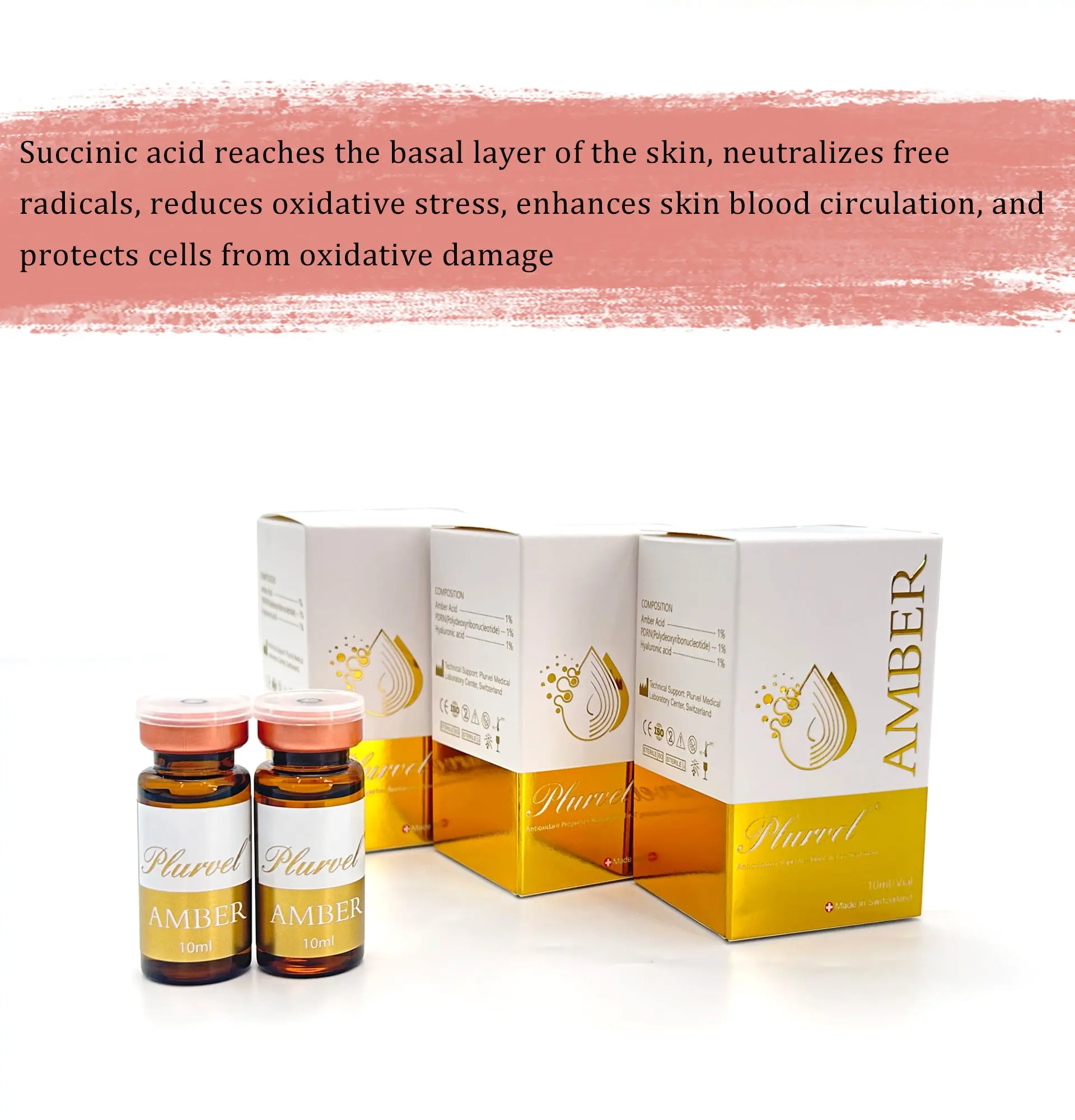 Amber Mesotherapy Solution 10ml — Premium Meso / Amber product image 3