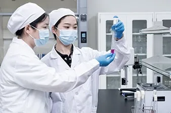 Cleanroom area used for aseptic processing
