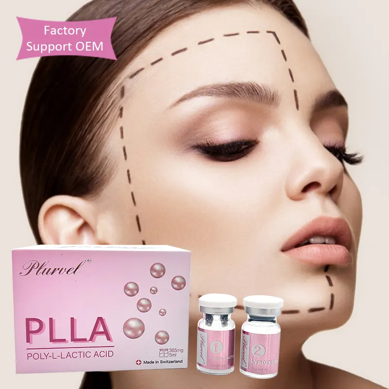 PLLA Poly-L-Lactic Acid Powder 365mg PLLA + 5ml Lysozyme — PLLA